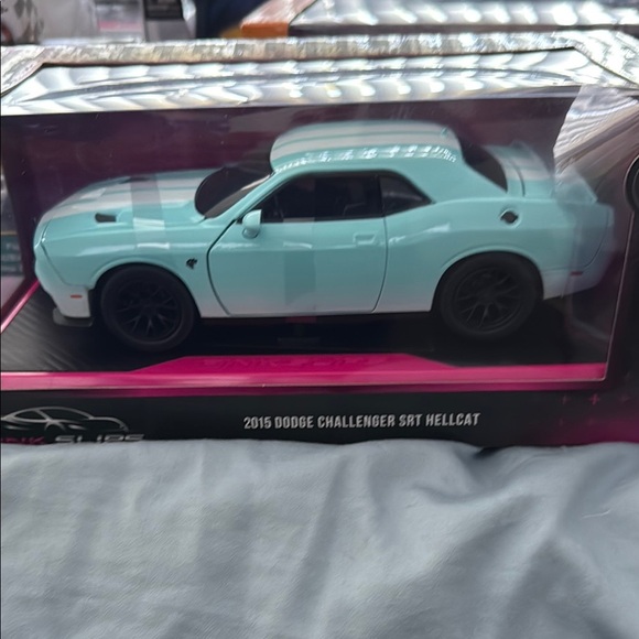 Orange Dodge Challenger SRT Hellcat Die-Cast Model - Picture 2 of 8